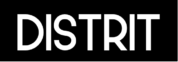 Logo distrit tipografia